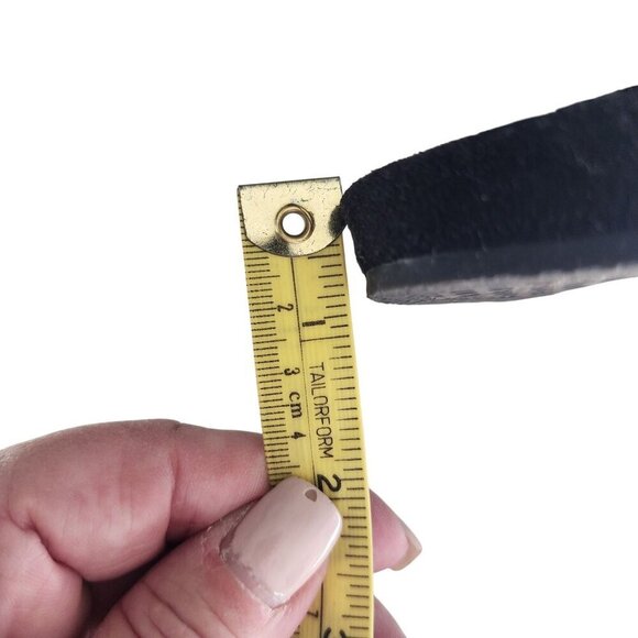 Aerosoles Black Strappy Platform Wedge Sandals Buckle Detail Adjustable Size 10 - Picture 12 of 14